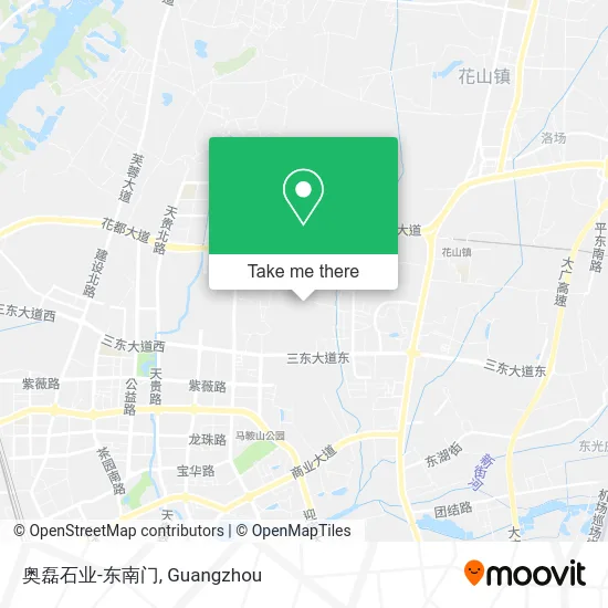 奥磊石业-东南门 map