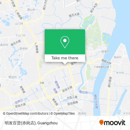 明发百货(赤岗店) map