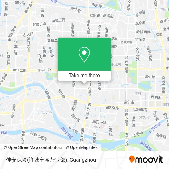 佳安保险(禅城车城营业部) map