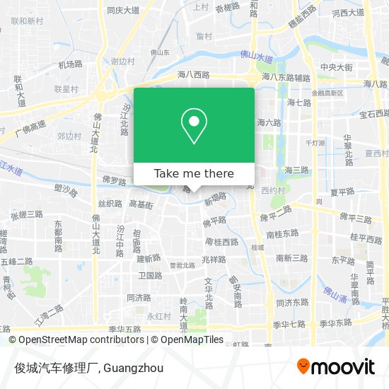 俊城汽车修理厂 map