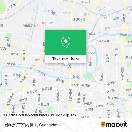 佛城汽车室内装饰 map