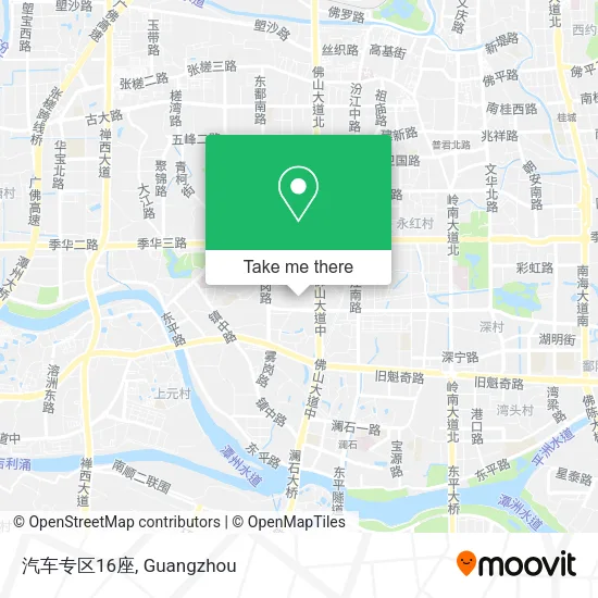 汽车专区16座 map