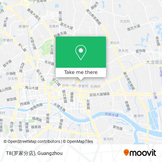 T8(罗家分店) map