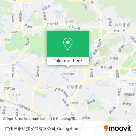 广州辰创科技发展有限公司 map