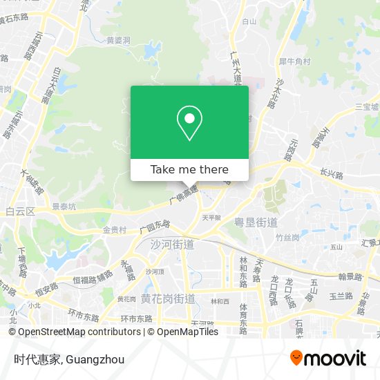 时代惠家 map