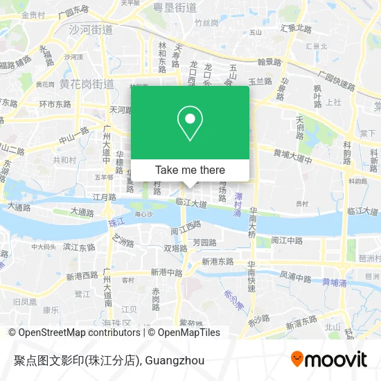 聚点图文影印(珠江分店) map