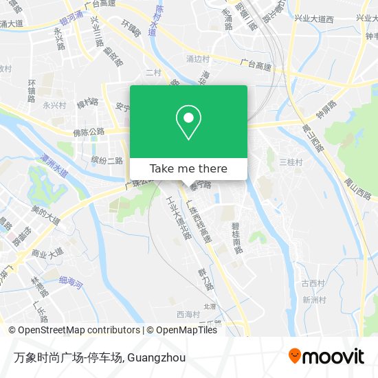万象时尚广场-停车场 map