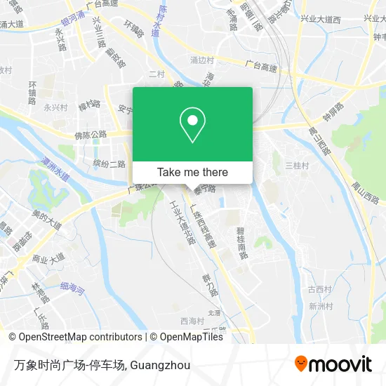 万象时尚广场-停车场 map