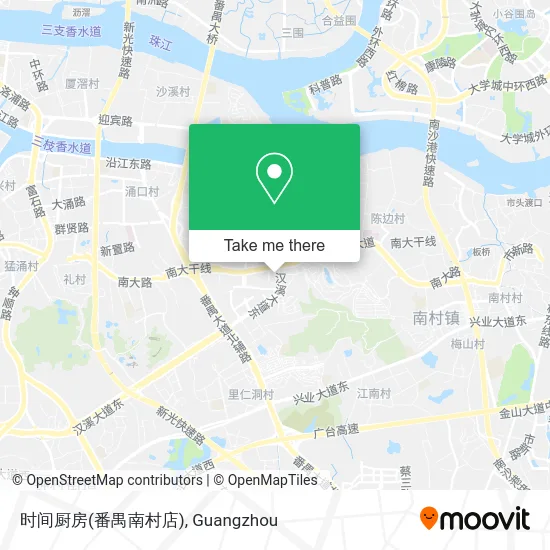 时间厨房(番禺南村店) map