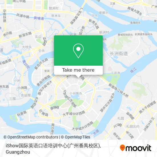 iShow国际英语口语培训中心(广州番禺校区) map