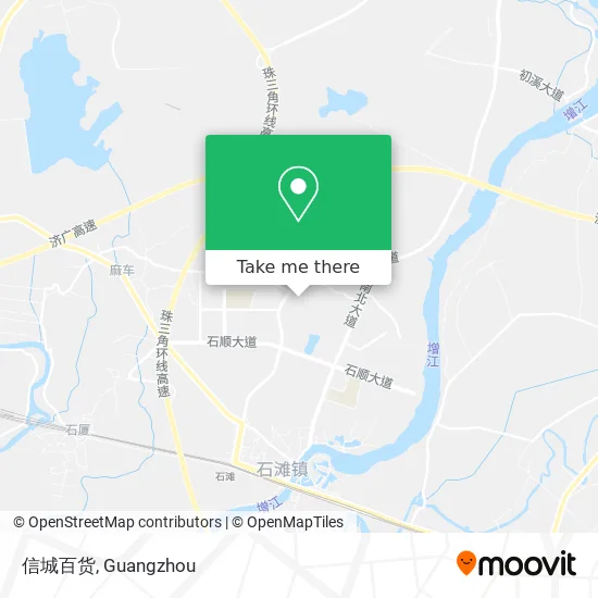 信城百货 map