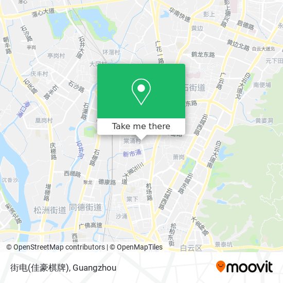 街电(佳豪棋牌) map