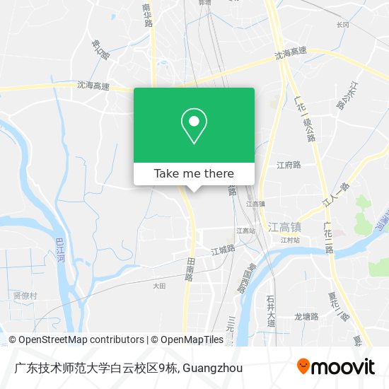 广东技术师范大学白云校区9栋 map