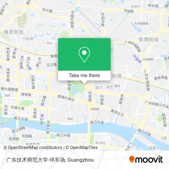 广东技术师范大学-停车场 map