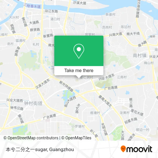 本兮二分之一sugar map