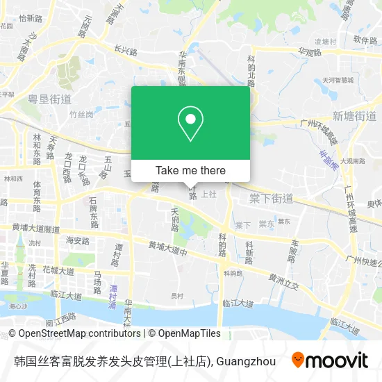 韩国丝客富脱发养发头皮管理(上社店) map