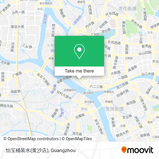 怡宝桶装水(黄沙店) map