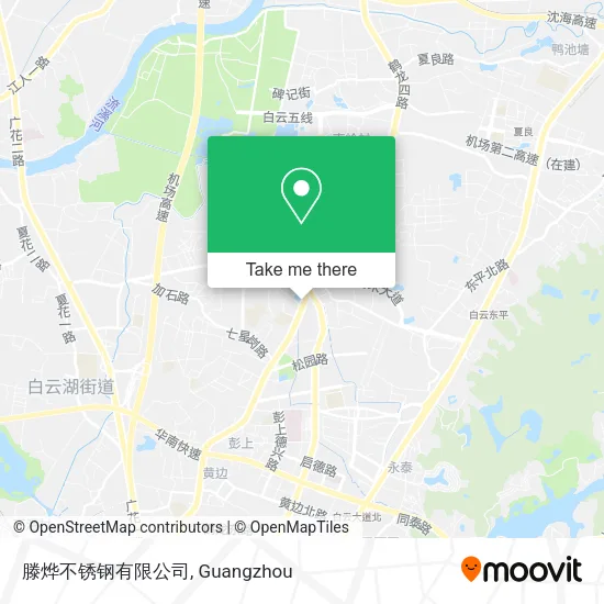 滕烨不锈钢有限公司 map