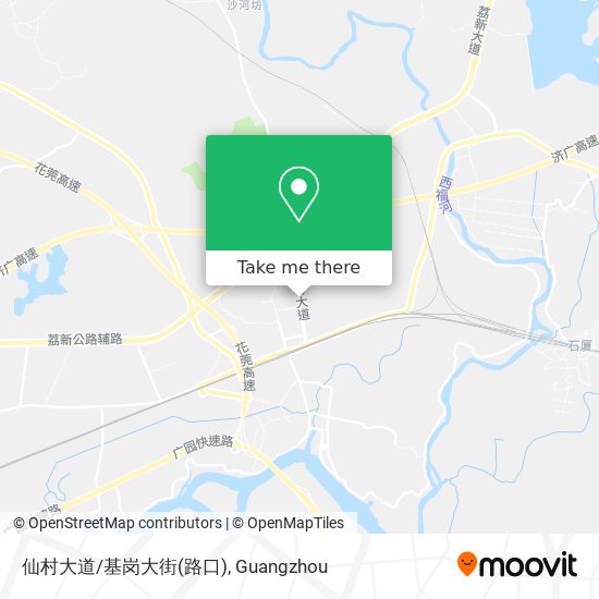 仙村大道/基岗大街(路口) map