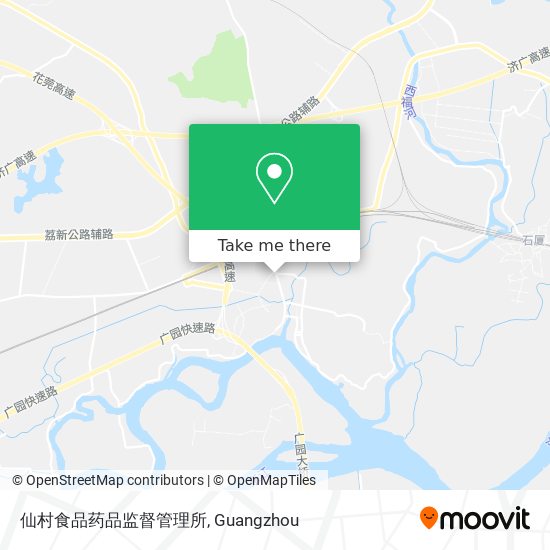 仙村食品药品监督管理所 map