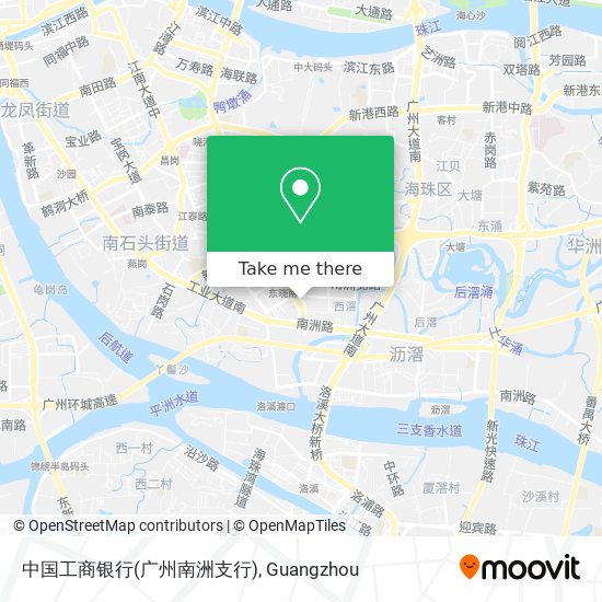 中国工商银行(广州南洲支行) map
