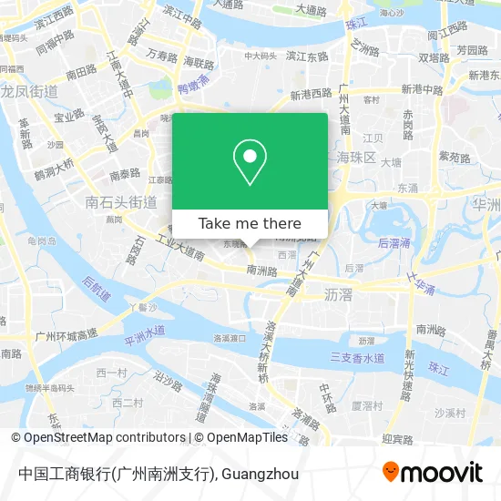 中国工商银行(广州南洲支行) map