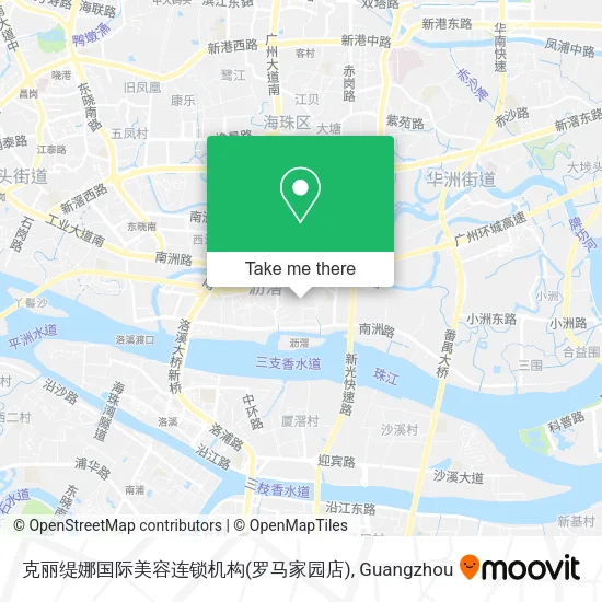 克丽缇娜国际美容连锁机构(罗马家园店) map