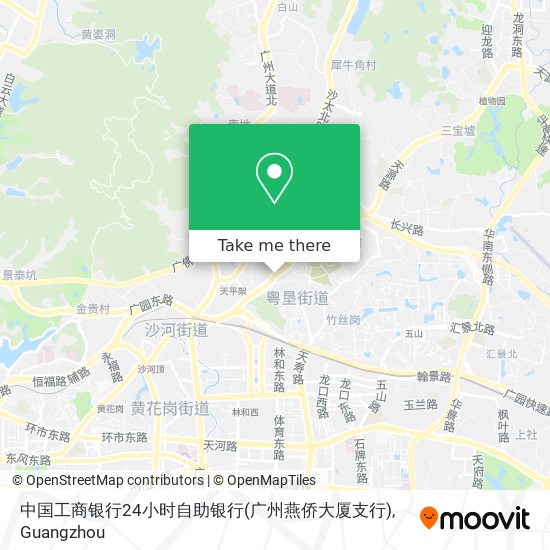 中国工商银行24小时自助银行(广州燕侨大厦支行) map