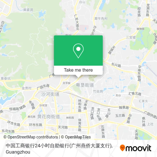 中国工商银行24小时自助银行(广州燕侨大厦支行) map