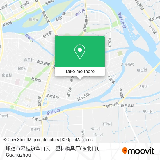 顺德市容桂镇华口云二塑料模具厂(东北门) map