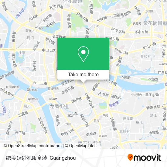 绣美婚纱礼服童装 map
