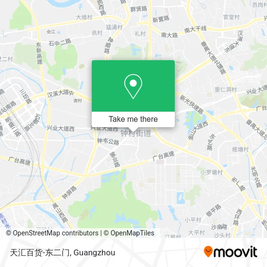 天汇百货-东二门 map