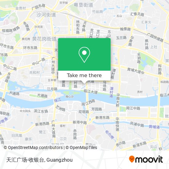 天汇广场-收银台 map