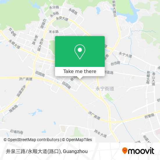 井泉三路/永顺大道(路口) map
