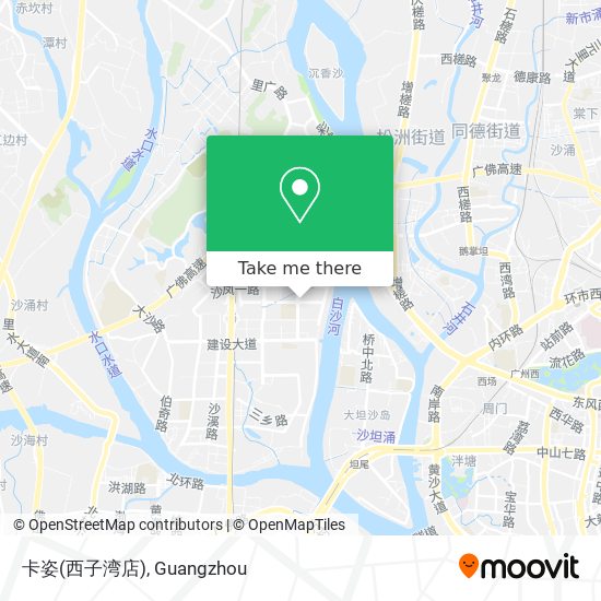 卡姿(西子湾店) map
