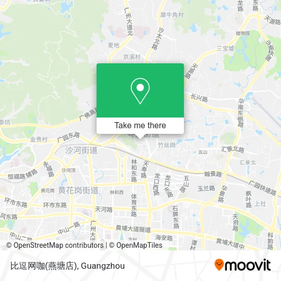 比逗网咖(燕塘店) map