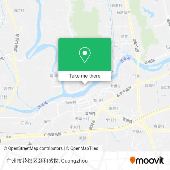 广州市花都区颐和盛世 map