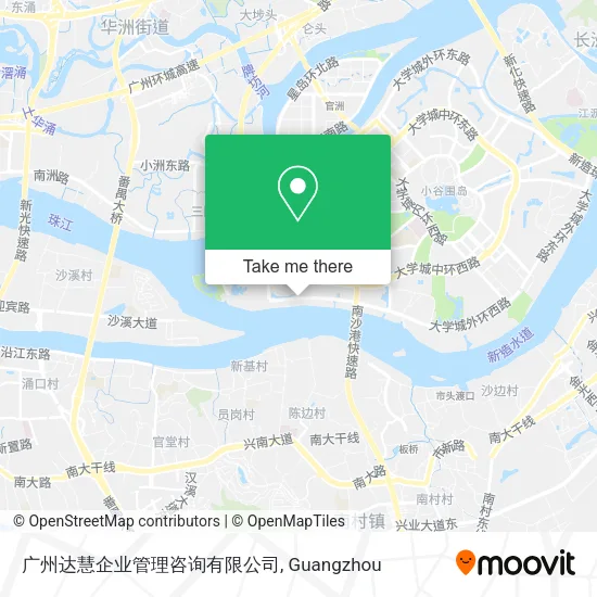 广州达慧企业管理咨询有限公司 map