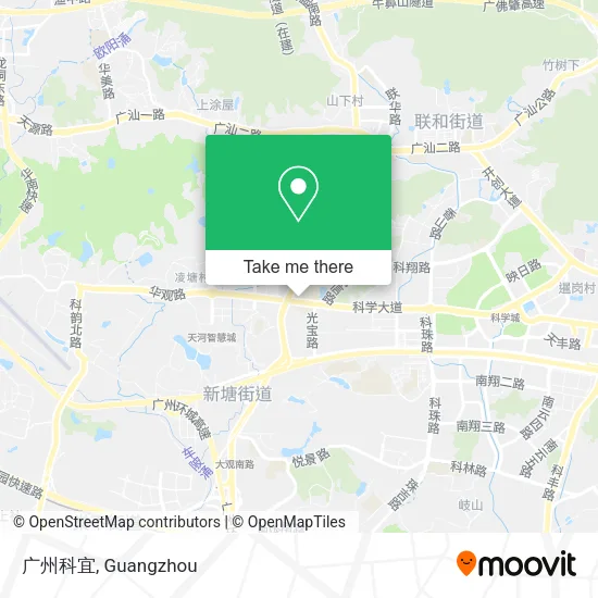 广州科宜 map