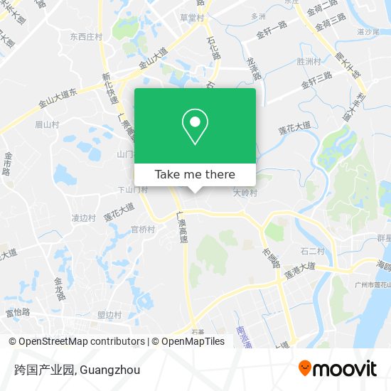 跨国产业园 map
