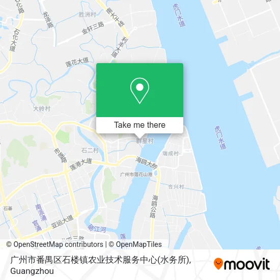 广州市番禺区石楼镇农业技术服务中心(水务所) map