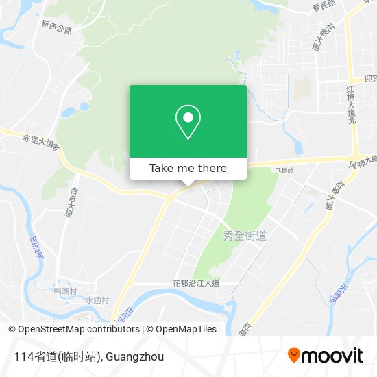 114省道(临时站) map