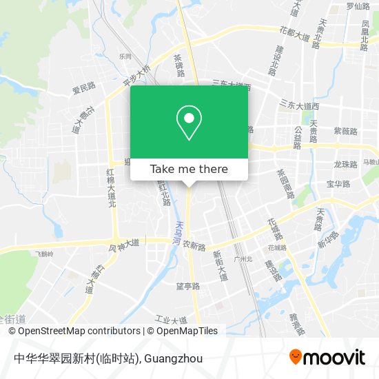 中华华翠园新村(临时站) map
