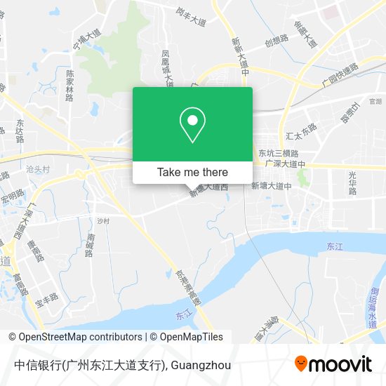中信银行(广州东江大道支行) map