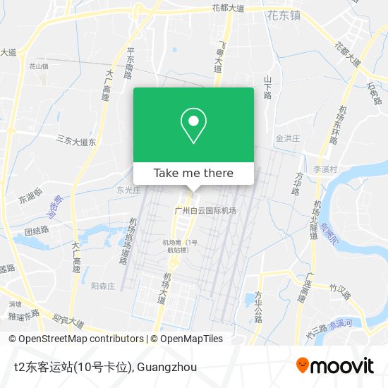t2东客运站(10号卡位) map