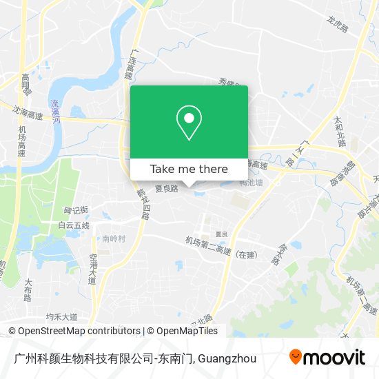 广州科颜生物科技有限公司-东南门 map