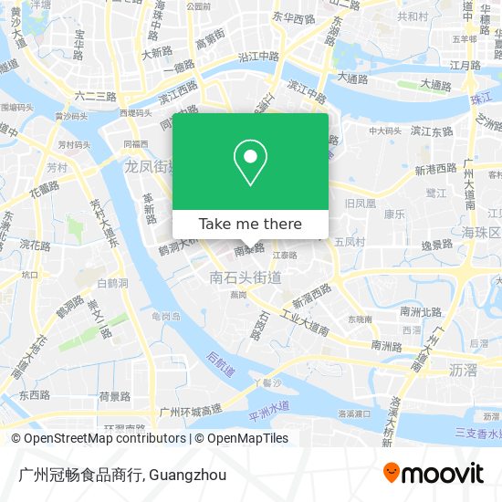 广州冠畅食品商行 map