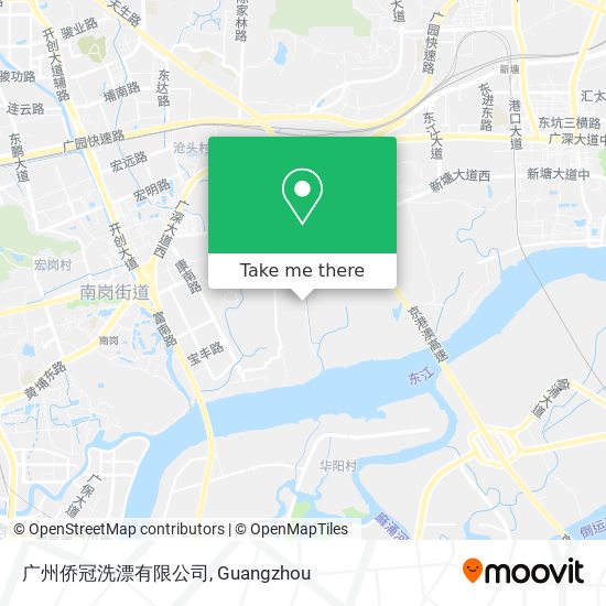 广州侨冠洗漂有限公司 map