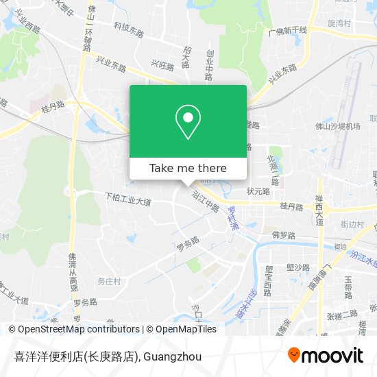 喜洋洋便利店(长庚路店) map