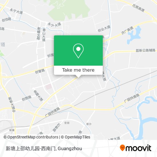新塘上邵幼儿园-西南门 map